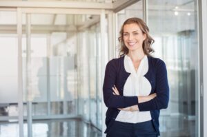 Successful mature businesswoman