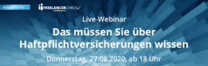 Webinar haftpflichtversicherungen