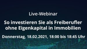 Ohne Eigenkapital in Immobilien investieren